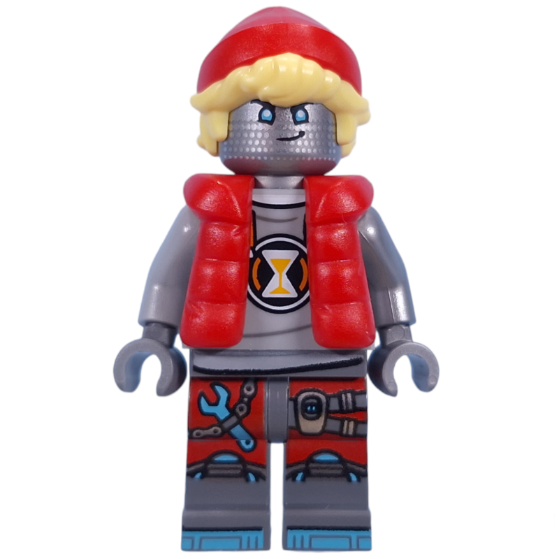 LEGO Cooper, Flat Silver Head (fig-015379)