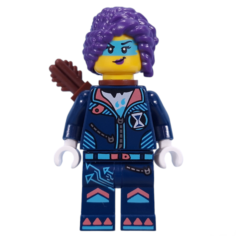 LEGO Zoey, Dark Blue Suit, Quiver (fig-015381)