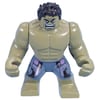 Hulk (Big Fig), Olive Green, Black Hair, Removable Head, Sand Blue Pants