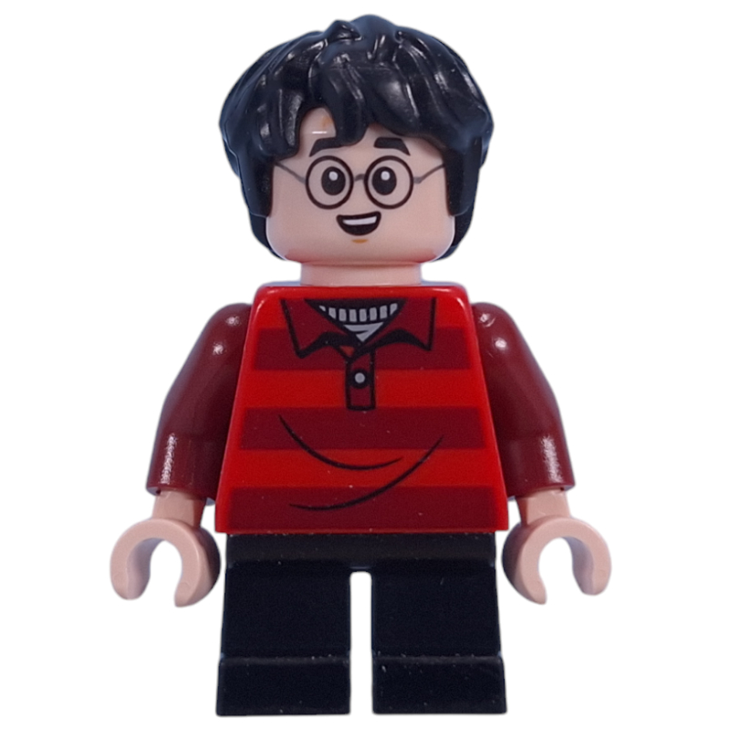 LEGO Harry Potter, Red/Dark Red Sweater, Short Black Legs (fig-015478)
