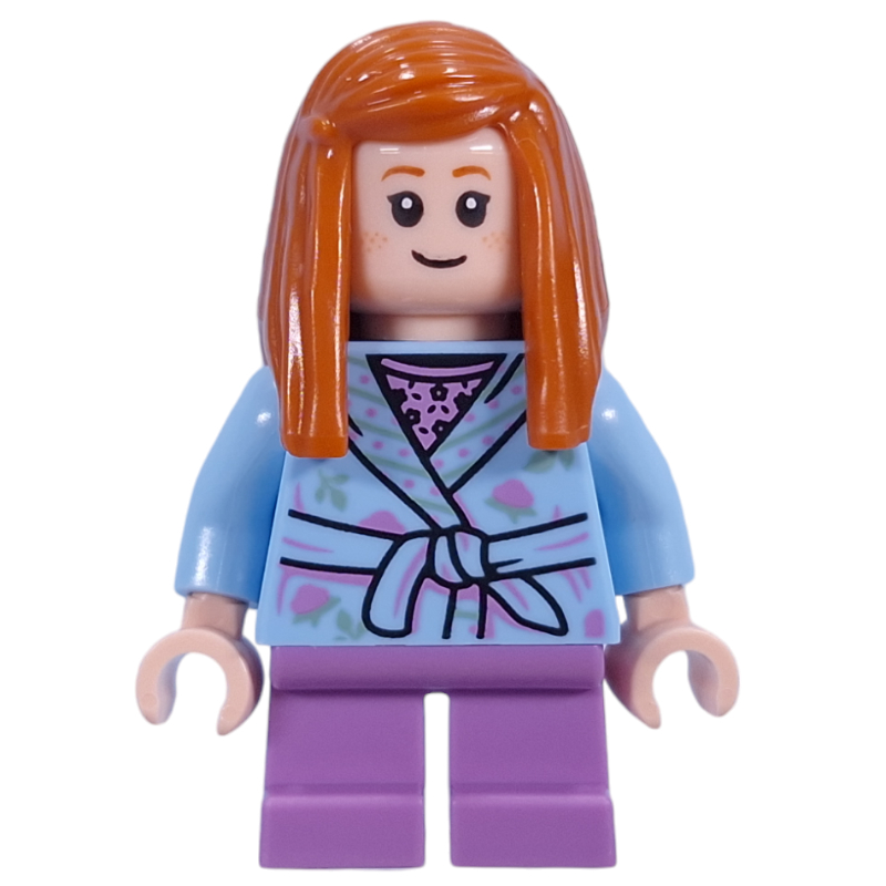 LEGO Ginny Weasley, Bright Light Blue Robe (fig-015481)