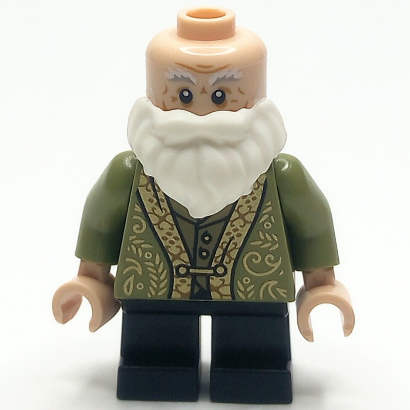 LEGO Professor Filius Flitwick, Beard, Olive Green Vest, Black Legs (fig-015494)