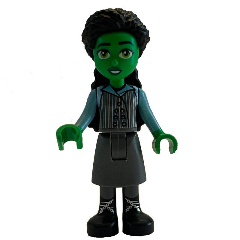 LEGO Elphaba, Dark Bluish Grey Dress (fig-015546)