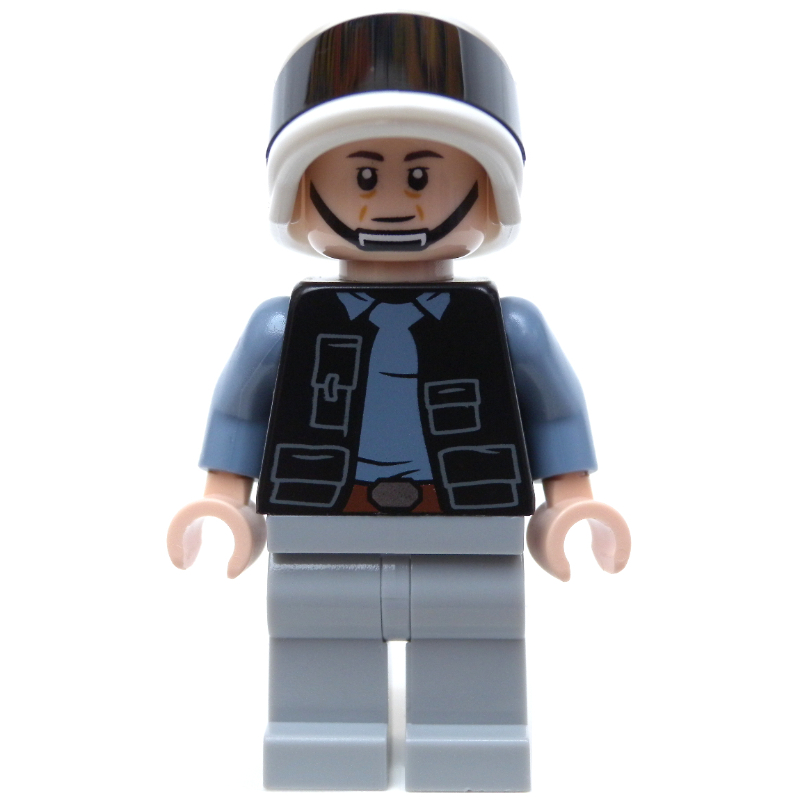 LEGO Rebel Trooper / Rebel Fleet Trooper, Light Nougat Head (Scared / Neutral) (fig-015552)