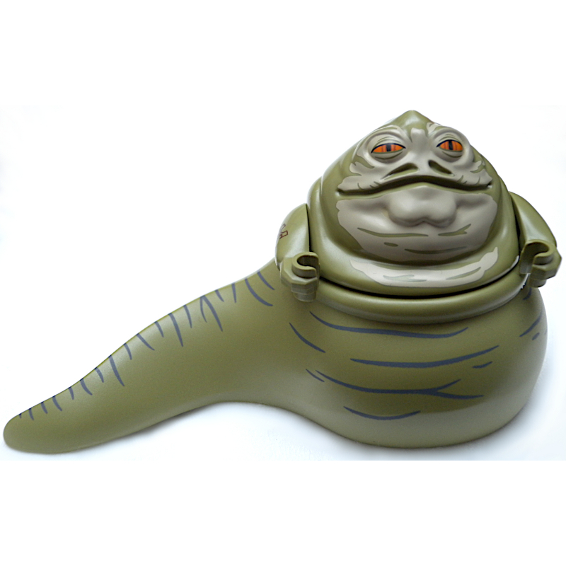 LEGO Jabba the Hutt (Big Fig), Dark Bluish Grey Stripes (fig-015573)