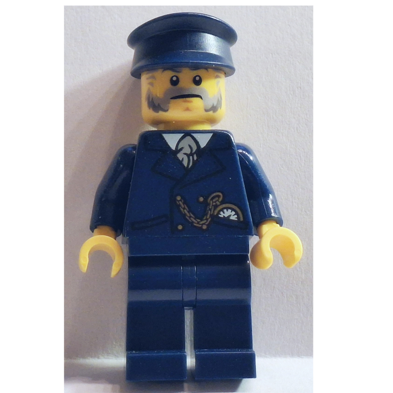 LEGO Conductor, Dark Blue Uniform (fig-015638)