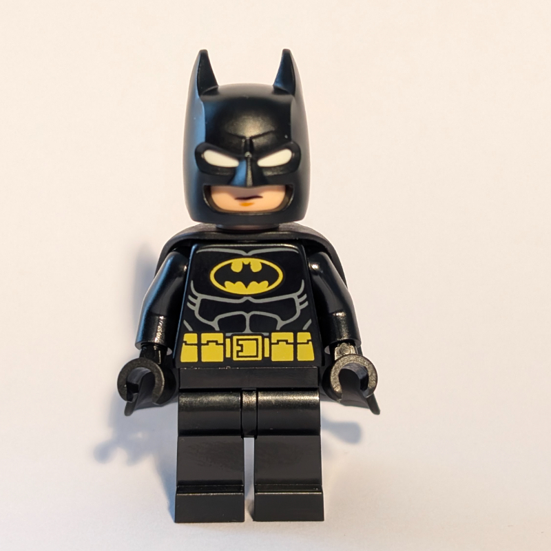 LEGO Batman, Black Suit, Black Cowl, Rubber Cape (fig-015675)
