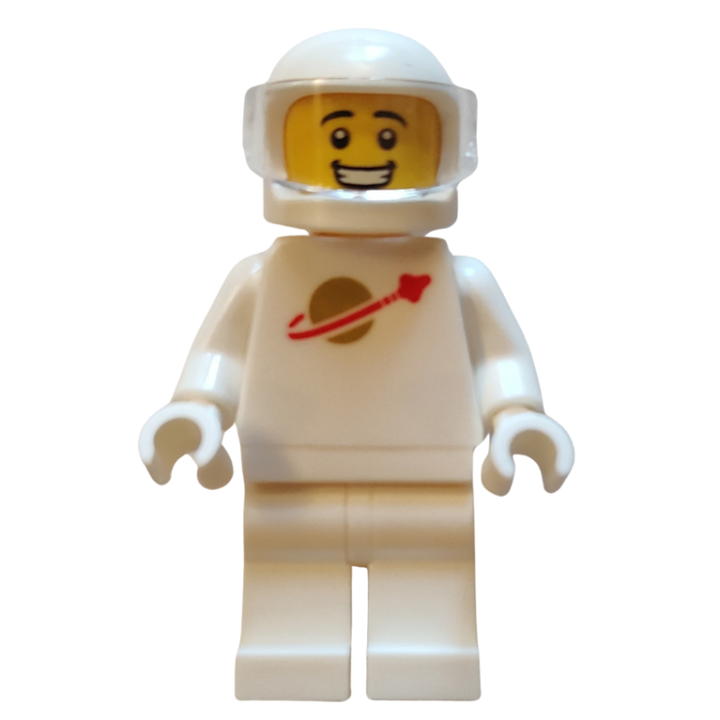 LEGO Classic Space, White with 3626cpr1966 Head, Visor (fig-015678)