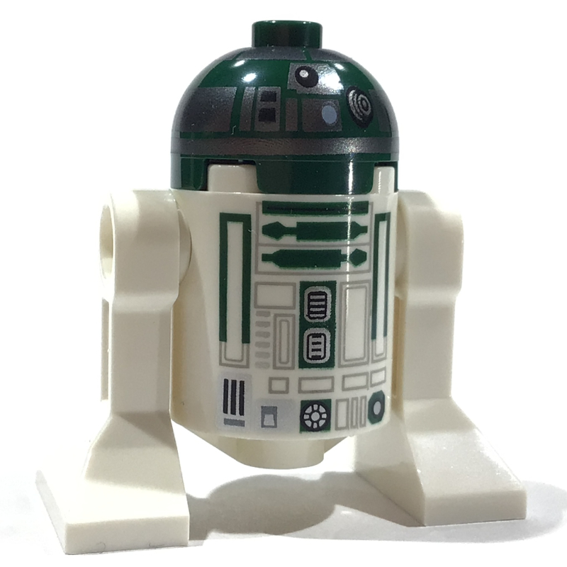 LEGO Astromech Droid, R4-P44, Pearl Titanium print (fig-015727)