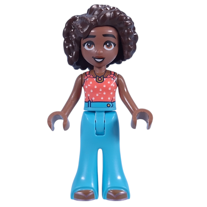 LEGO Aliya - Coral Top, Medium Azure Pants (fig-015747)