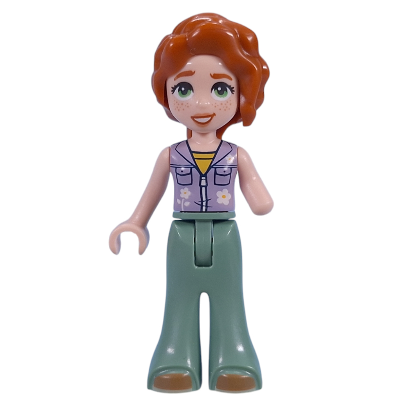 LEGO Autumn - Lavender Top, Sand Green Pants (fig-015757)
