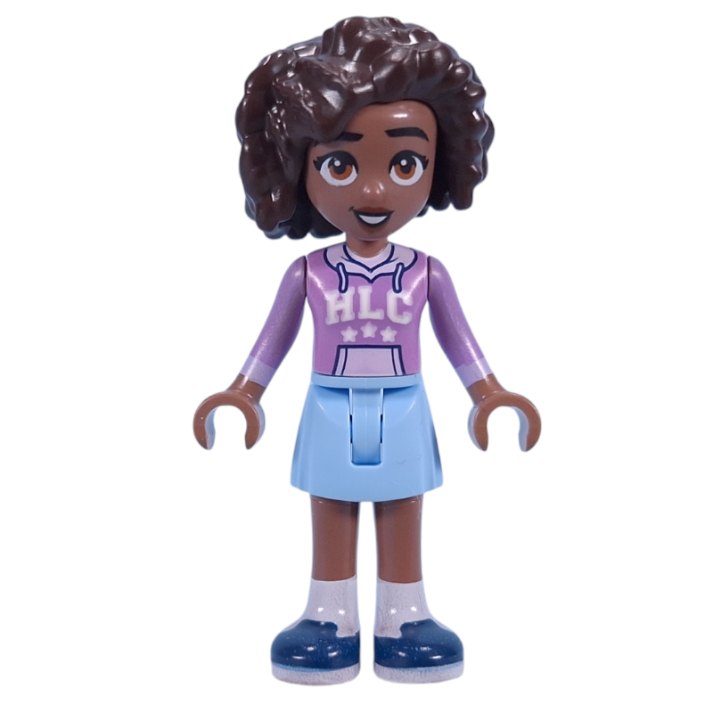 LEGO Aliya - Lavender Top, Bright Light Blue Skirt (fig-015770)