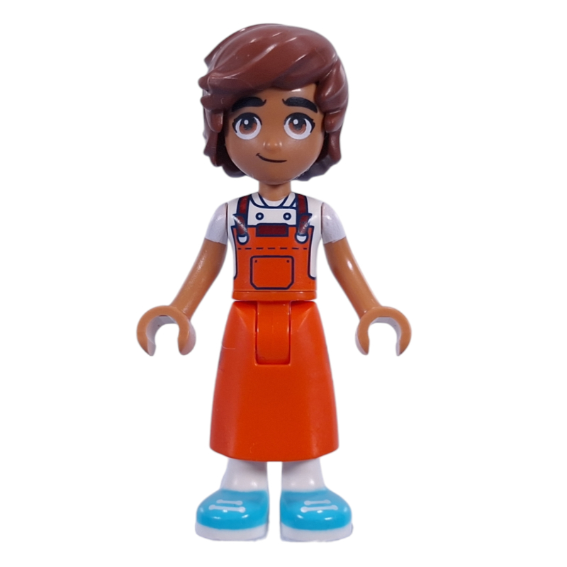 LEGO Leo - Reddish Orange Apron (fig-015772)