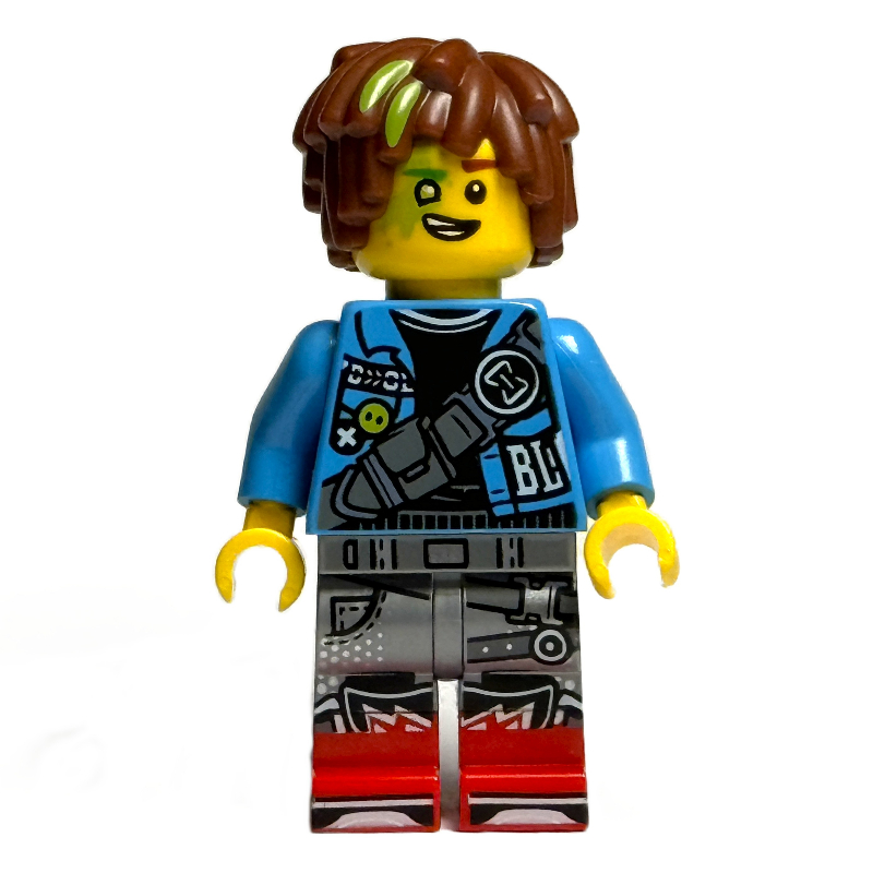 LEGO Mateo, Dark Azure Torso (fig-015809)