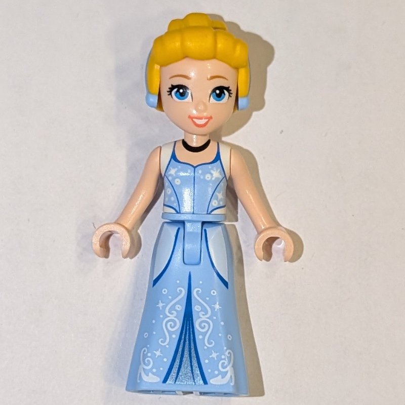 LEGO Cinderella, Bright Light Orange Hair (fig-015814)