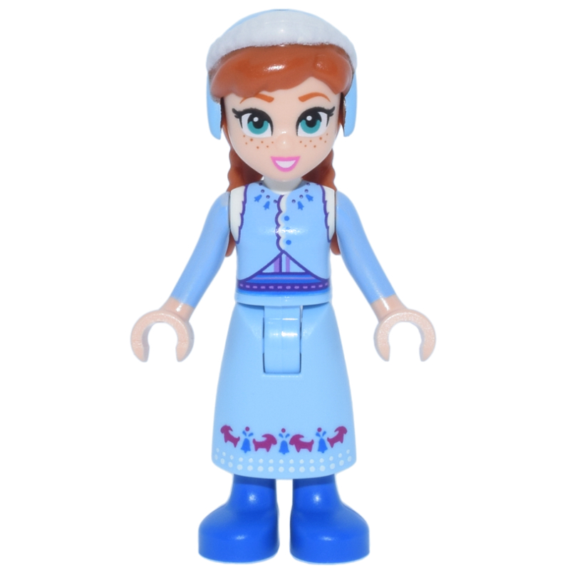 LEGO Anna, Bright Light Blue Hat (fig-015821)