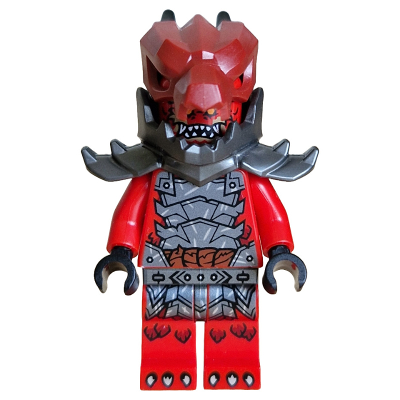 LEGO Dragonian Warrior, Short Horns, 28621pr9762 Head (fig-015832)