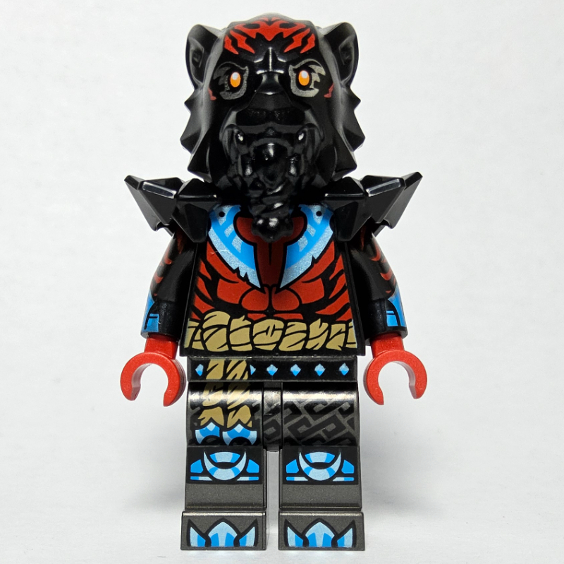 LEGO Lord Ras, Black Shoulder Pads (fig-015835)