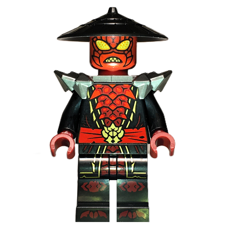 LEGO Drix, Pearl Titanium Neckwear (fig-015839)