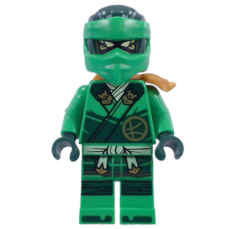 LEGO Lloyd - Dragons Rising Robes, Gold Shoulder Bracket (fig-015841)
