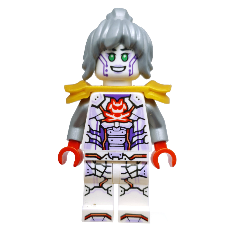LEGO P.I.X.A.L., White Suit, Silver Hair (fig-015853)