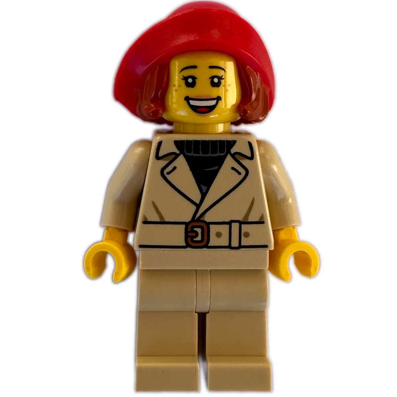 LEGO Tudor House Food Critic, Tan Suit (fig-015861)