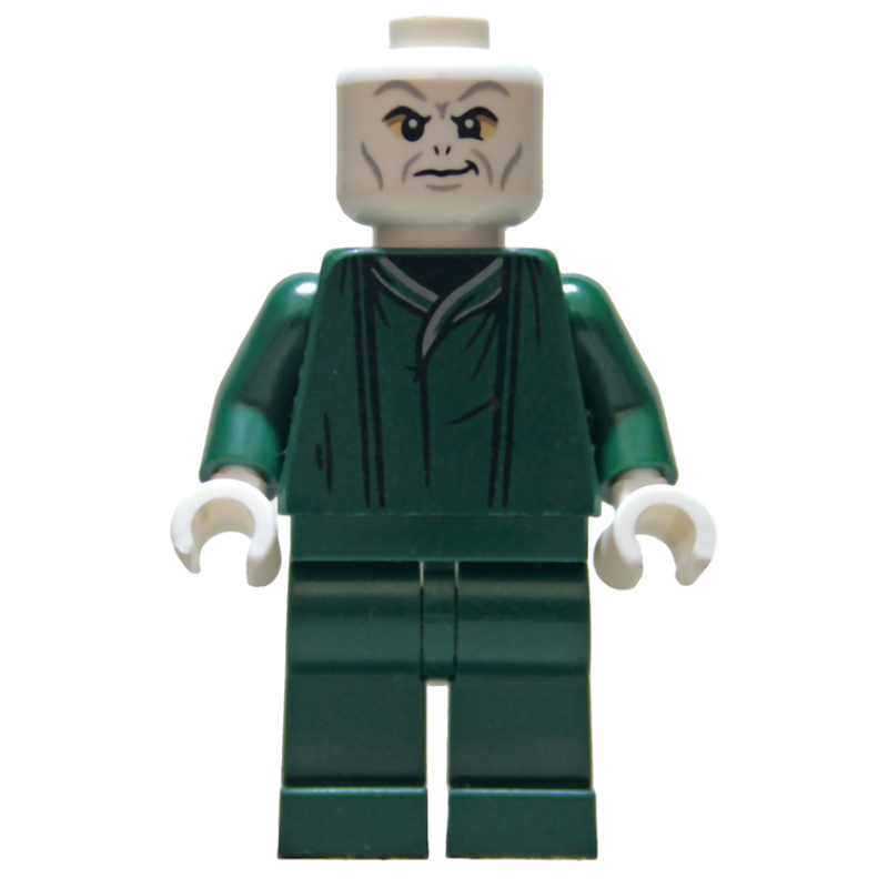 LEGO Voldemort, Dark Green Robe, Tan Eyes (fig-015889)