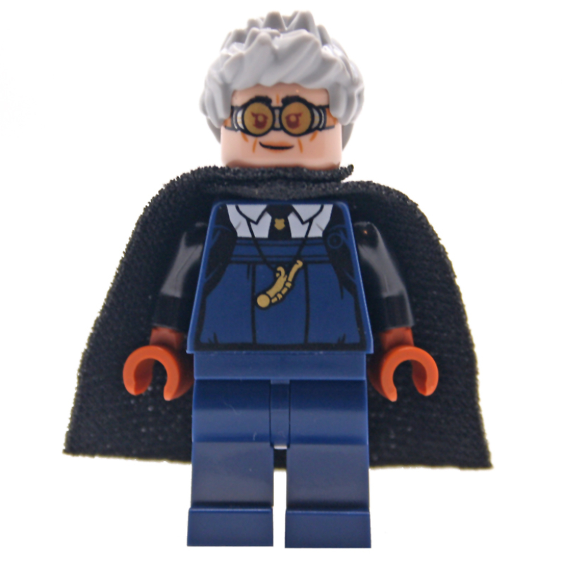 LEGO Madame Hooch, Dark Blue Outfit (19888 Cape) (fig-015894)