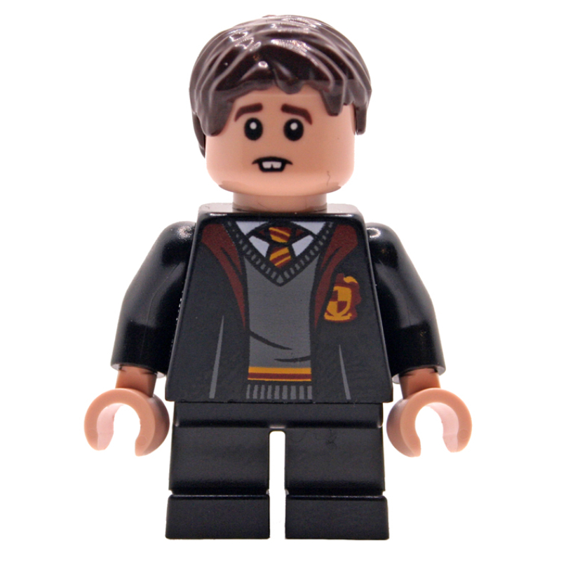 LEGO Neville Longbottom, Gryffindor Robes Open, Short Legs (fig-015898)