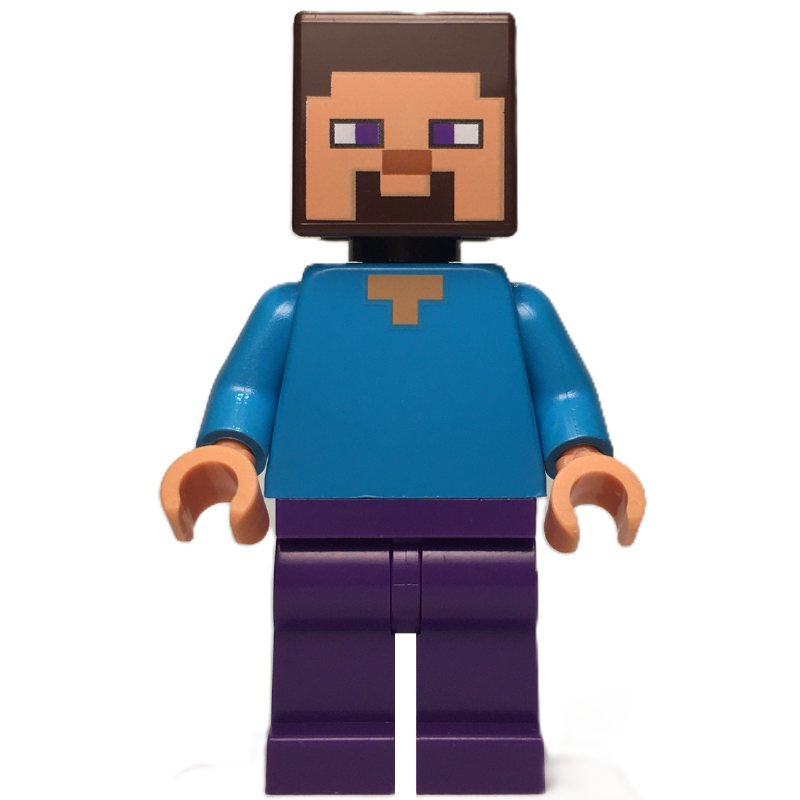 LEGO Steve, Nougat Face (fig-015903)