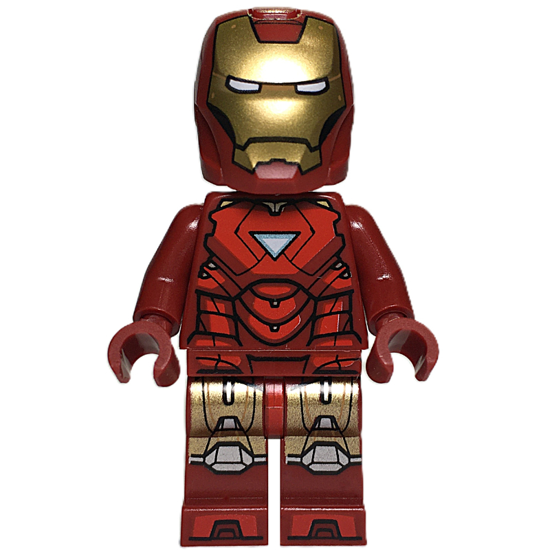 LEGO Iron Man Mark 6 Armor, HUD on Face (fig-015926)