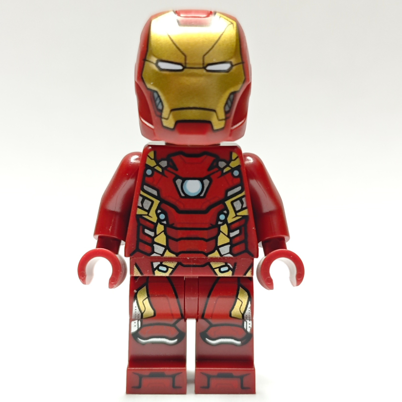 LEGO Iron Man Mark 46 Armor, HUD on Face (fig-015927)