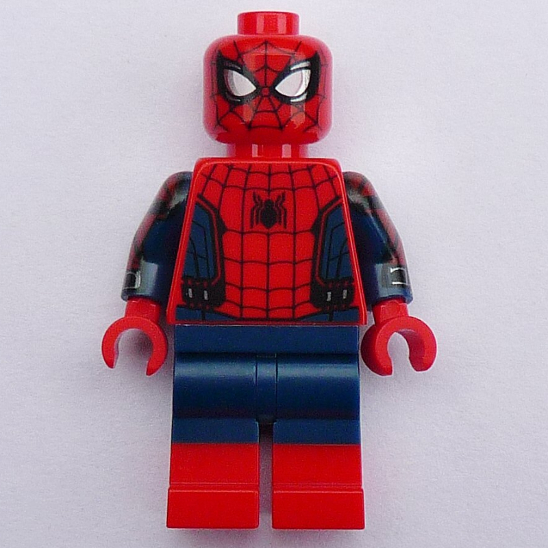 LEGO Spider-Man, Suit with Detailed Black Trim, Plain Legs (fig-015929)