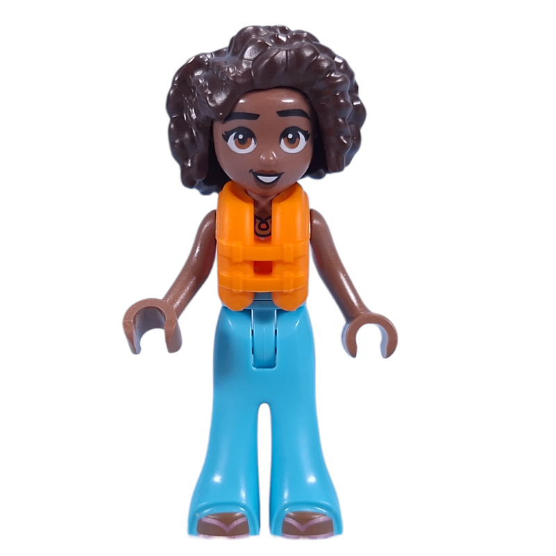 LEGO Aliya - Coral Top, Medium Azure Pants, Life Jacket (fig-016020)
