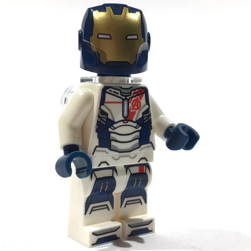LEGO Iron Legion, Dark Blue Head, Neck Bracket (fig-016037)