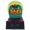 Off Road Racer - Green Helmet, Black Body