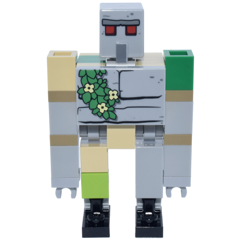 LEGO Iron Golem, Light Bluish Gray Head (fig-016088)