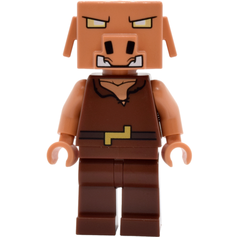 LEGO Piglin, Reddish Brown Legs (fig-016089)