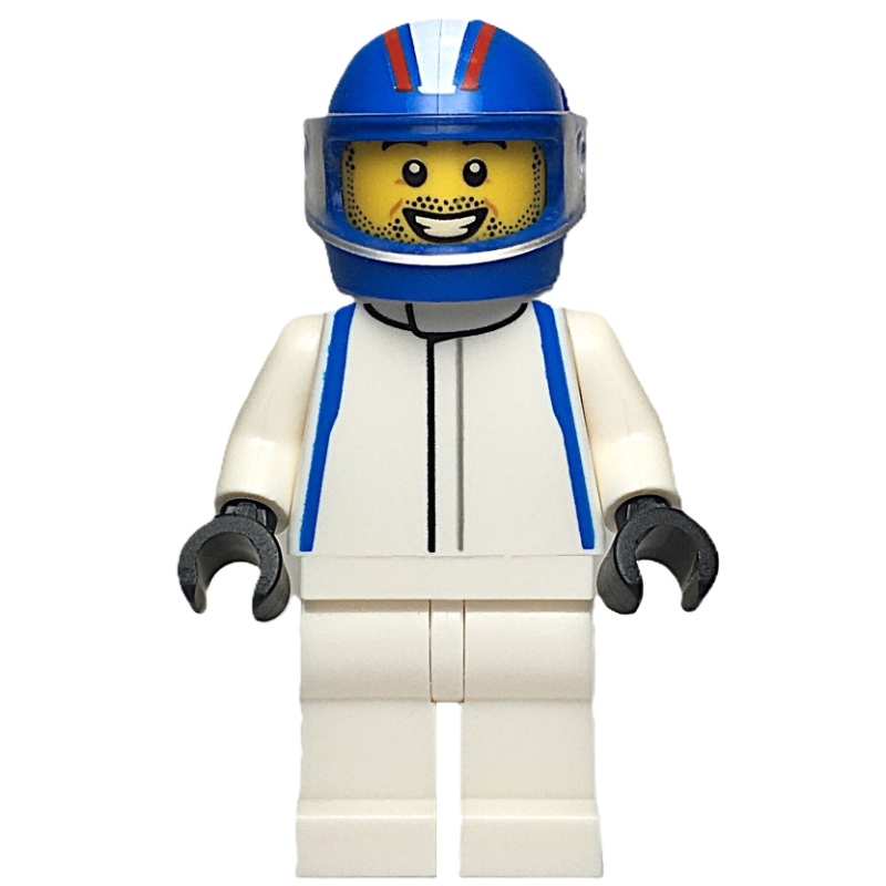 LEGO Visa Cash App Racing Bull F1 Driver, Standard Helmet (fig-016115)