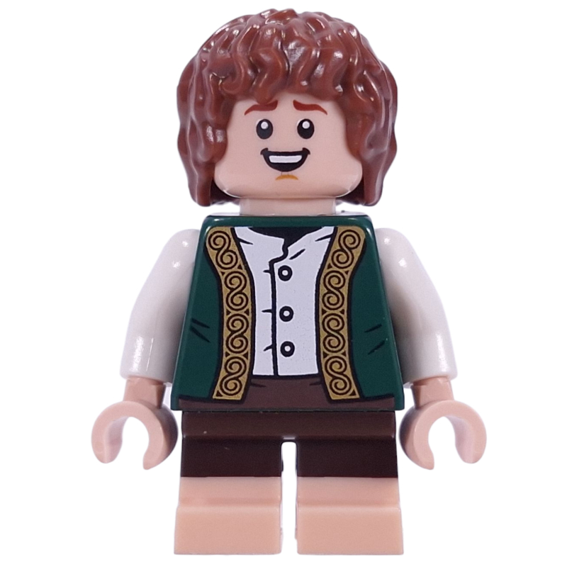 LEGO Peregrin Took (Pippin), Dark Green Torso (fig-016219)