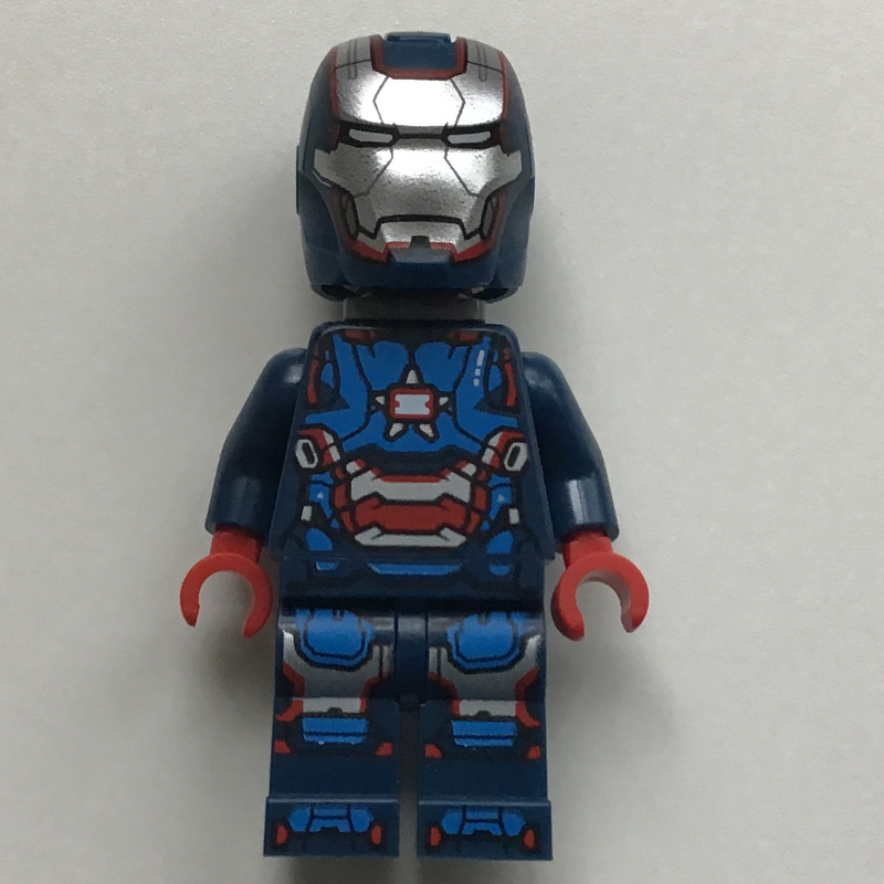 LEGO Iron Patriot MK1, Grey Neckbracket (fig-016229)