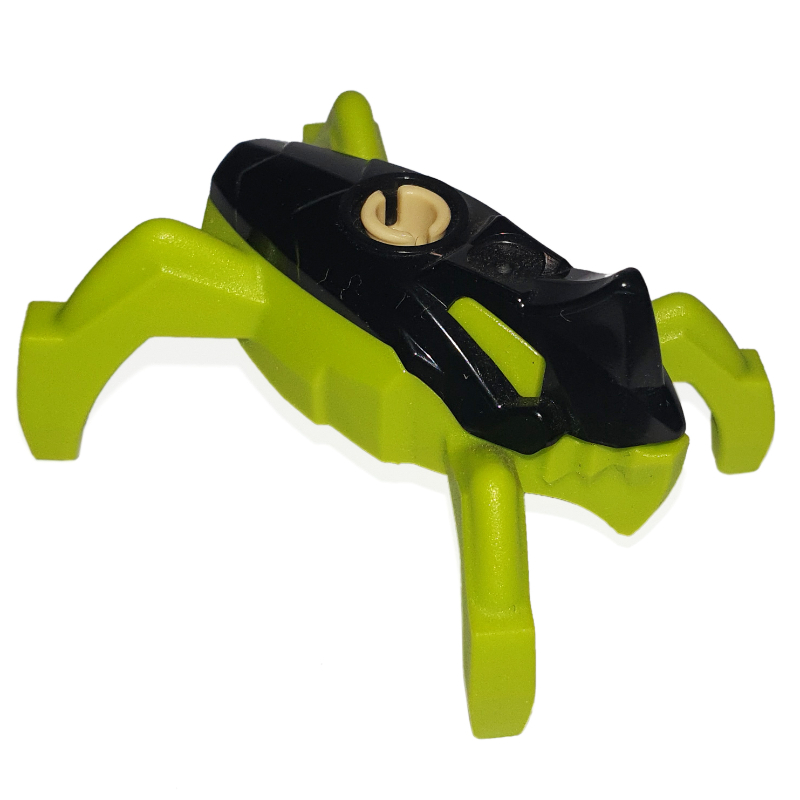 LEGO Hero Factory Jumper, Black Top, Lime Base (fig-016255)