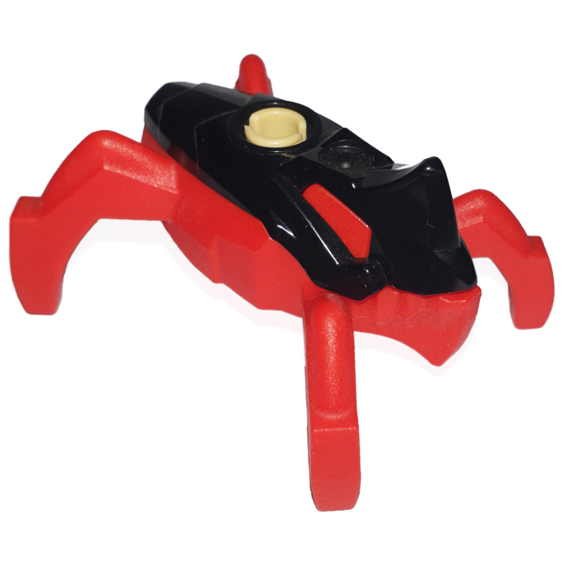 LEGO Hero Factory Jumper, Black Top, Red Base (fig-016258)