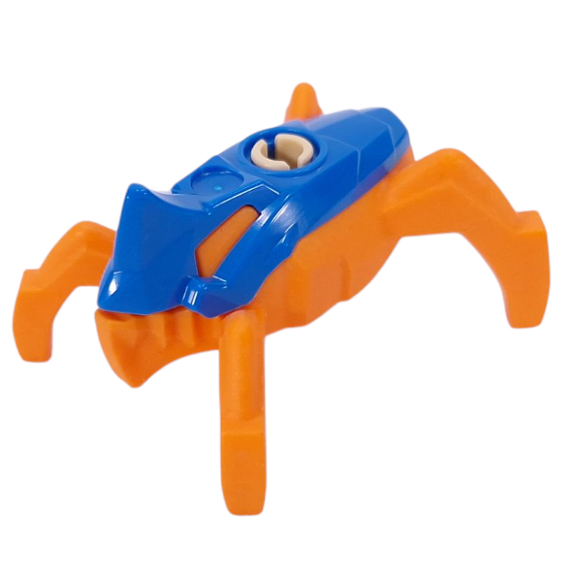 LEGO Hero Factory Jumper, Blue Top, Orange Base (fig-016259)
