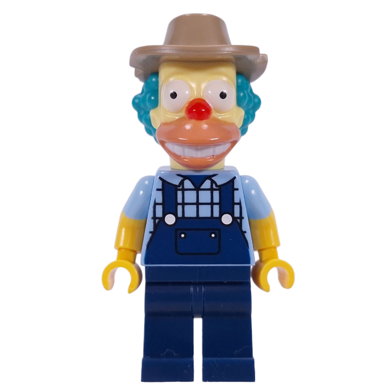 LEGO Krusty the Clown, Farmer Outfit (fig-016273)