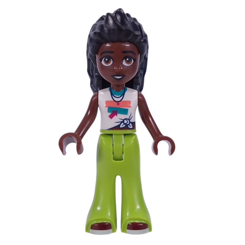 LEGO Elsa D - White Shirt, Lime Pants (fig-016283)