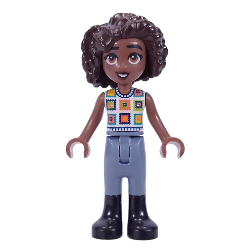 LEGO Aliya - White Shirt, Sand Blue Pants (fig-016284)