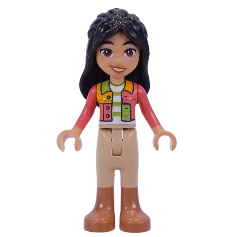 LEGO Liann - Coral Jacket, Tan Pants (fig-016285)
