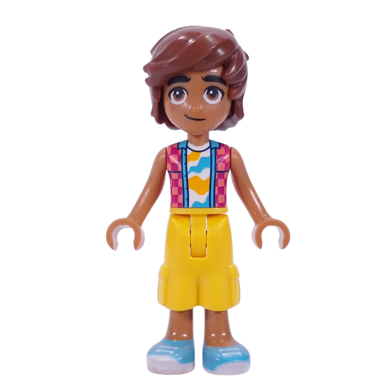 LEGO Leo - Red Shirt, Yellow Shorts (fig-016290)