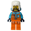 Arctic Explorer, STEVEGOESNORTH, Orange Suit, Dark Blue Hat and Backpack
